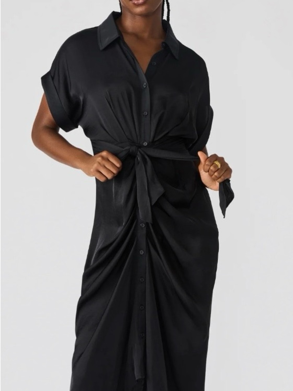 Steve Madden Black Size 10 Tori Dress - Picture 2 of 7